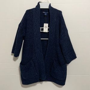 Gap kids blue cardigan with pockets size XS 4/5